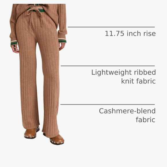 MONROW Sweater Rib Lounge Sweatpants - Picture 11 of 11